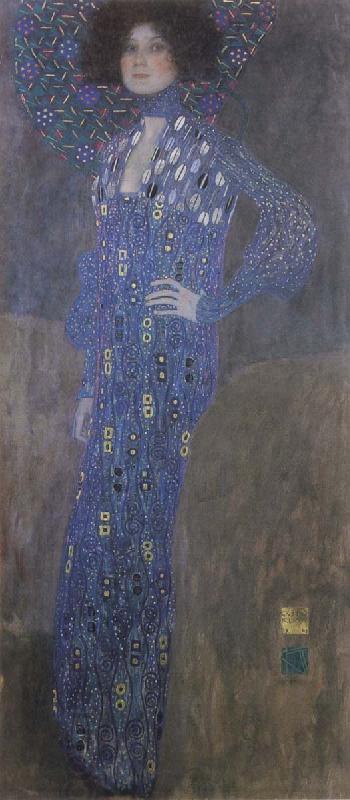 Gustav Klimt Portrait of Emilie Floge